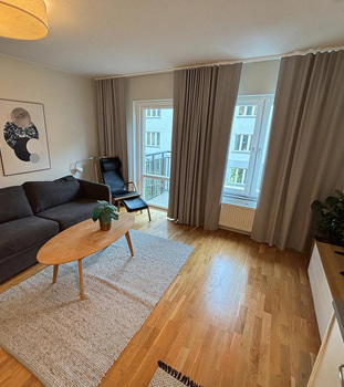 Inventarier till fullt möblerad tvårummare - se alla bilder för komplett innehåll