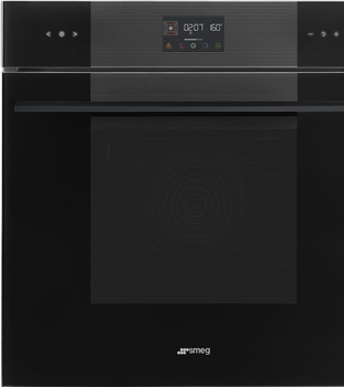 Termoventilerad ugn Smeg Svart, Linea SOP6102TB3