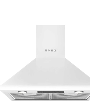Köksfläkt Smeg Väggmonterad 60 cm, Vit, Victoria KSED65BE