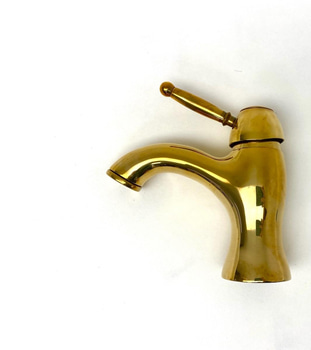 2 st. Tvättställsblandare Tapwell, GIORGIA GI071 Classic Mässing