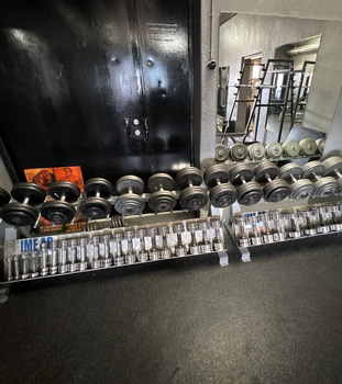 Hantelställ inkl. hantlar 1-47,5 kg