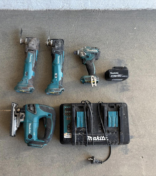 Parti med verktyg Makita