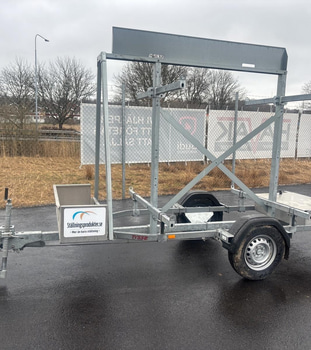 Ställningstrailer utan ställning TYSSE -2023 / YKP96W