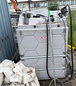 Dieseltank 2500 liter CUBE TANK 2500