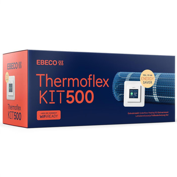 VÄRMEKABELMATTA KIT EBECO, 2.1 M2, THERMOFLEX KIT 500 250W
