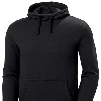2 ST. HUVTRÖJA HELLY HANSEN, MANCHESTER HOODIE, SVART, STL. 2XL