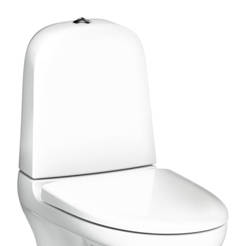 TOALETTSTOL GUSTAVSBERG ESTETIC WC 8300 HYGIENIC, FLUSH, C+, VIT, LIM SC SITS