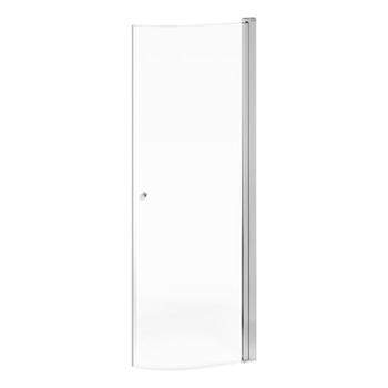 2 ST. DUSCHDÖRRAR GUSTAVSBERG, ROUND, KLARGLAS, BLANKPOLERAD PROFIL