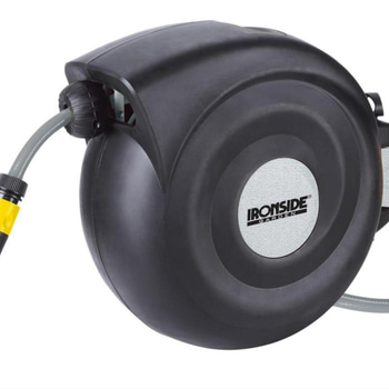 VÄGGSLANGBOX IRONSIDE 1\/2 20M, INKL KOPPL OCH MUNST 500092 OBS! PRODUKTEN ÄR SKADAD