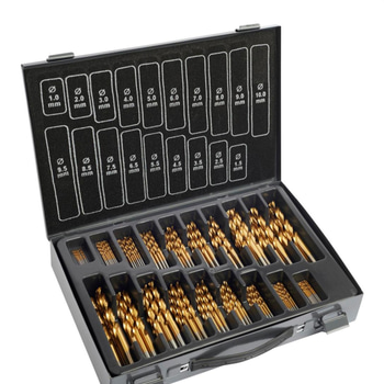 SPIRALBORRSATS IRONSIDE HSS, TIN 1-10MM 170ST PLÅTL 202689