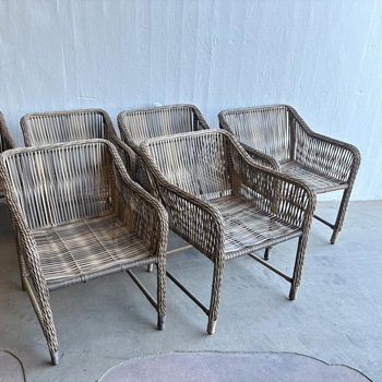 6 ST. 6 st. STOL SUNFUN ASPÖ KONSTROTTING NATUR