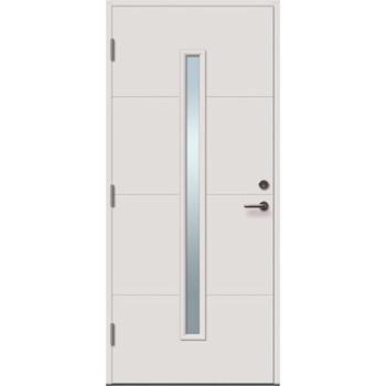 YTTERDÖRR SOLID ELEMENTS VÄXJÖ 9X20 VÄNSTER VIT