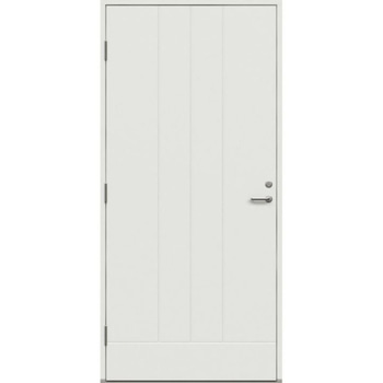 NY) BRAND- & LJUDDÖRR SOLID ELEMENTS YSTAD 10X21 - VÄNSTER VIT
