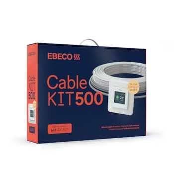 Golvvärmekit Ebeco, Cable Kit 500, 1380 W