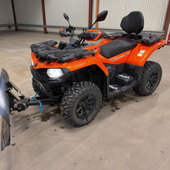 CF Moto C Force 520L - Lava Orange -2023 inkl. plog.