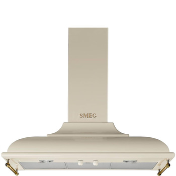 Köksfläkt Smeg Väggmonterad 895 mm Creme Cortina KC19POE