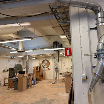 Rör & kopplingar för spån.