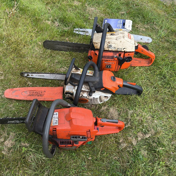 3 st. motorsågare Husqvarna, Stihl