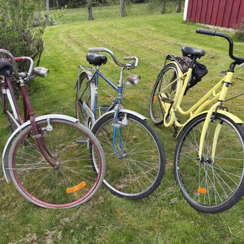 3 st. cyklar