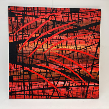 Canvastavla signerad "Romina Wainsten"