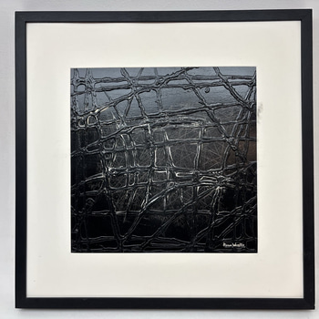 Tavla i ram signerad: ”Romina Wainsten”