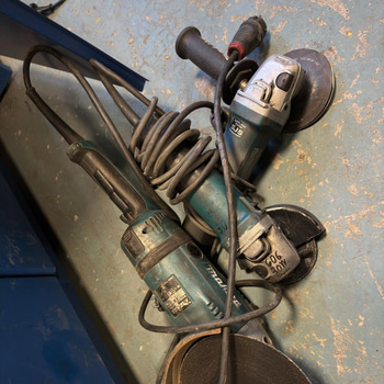 3 st. Vinkelslip Makita