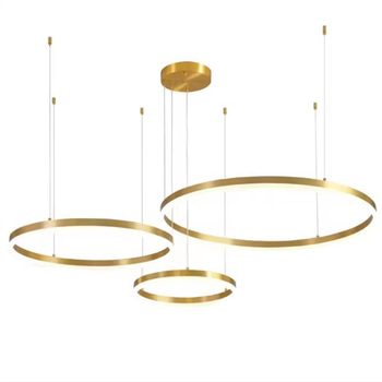 Parti med 4 st lampset i ringar, circles 80 - fri frakt