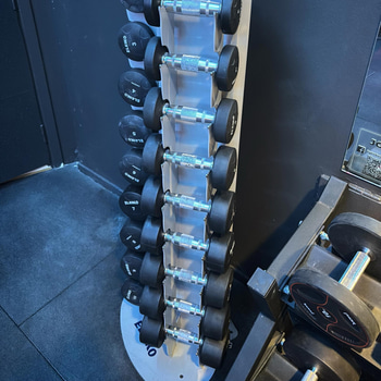 Komplett ställning med hantlar från Eleiko 1 - 10kg