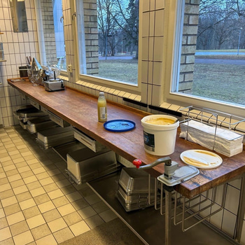 Bänkskiva 4300 x 620 mm