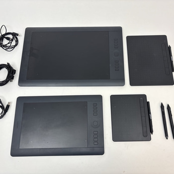 Parti med ritplattor Wacom