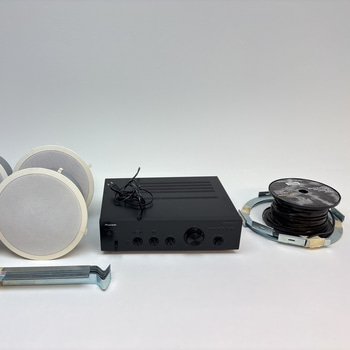 4 st. Högtalare Electro-Voice, EVID C8.2LP inkl. förstärkare Pioneer A-10K