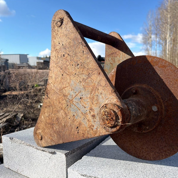 Asfaltskärare med S45-fäste