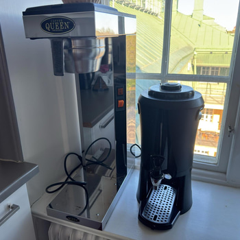 Kaffebryggare Coffee Queen inkl. bryggtermos