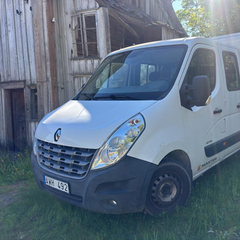Renault VB MASTER -2011 Dubbelhytt Rep.objekt
