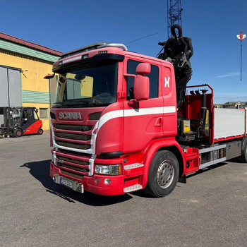 Kranbil Scania G410 6X2*4 -2015 | Palfinger med jib | Endast 16000mil
