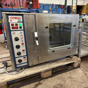 Kombiugn Rational CM 6 med ställning, 380 V, rostfri