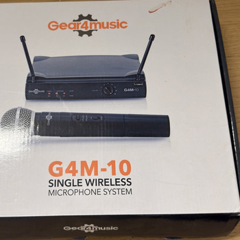 Mikrofonset Gear4music G4M-10, VHF