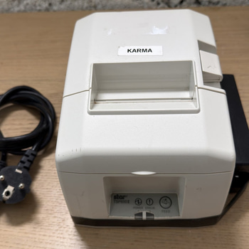 Kvittoskrivare Star Micronics TSP650, nätkabel
