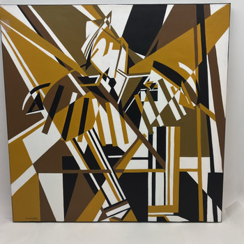 Canvastavla - Signerad