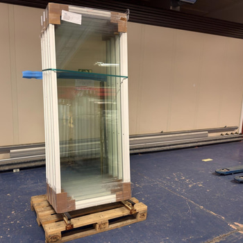4 st Wasafönster – 2-glas fönster fast 9x21 – Vit