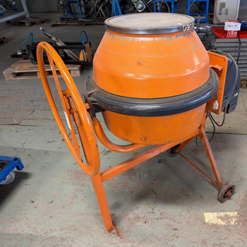 Betongblandare B134, 134 l, 230 V