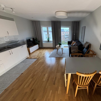 Inventarier till fullt möblerad tvårummare - se alla bilder för komplett innehåll