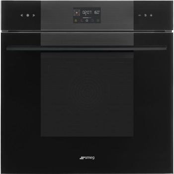 Termoventilerad ugn Smeg Svart, Linea SOP6102TB3