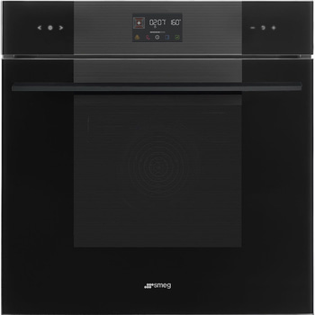 Termoventilerad ugn Smeg Svart, Linea SOP6102TB3