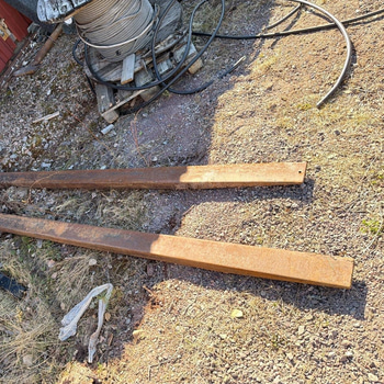 Truckgafflar med gaffelförlängningar - 2.5 meter
