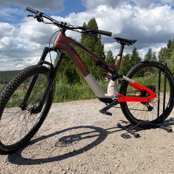 Elcyckel Haibike Lyke CF 10 2025 – heldämpad, large, 29"