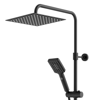 Takdusch Gustavsberg, Estetic Square 150 cc, mattsvart