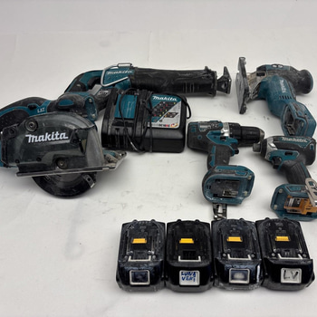 Parti med verktyg Makita