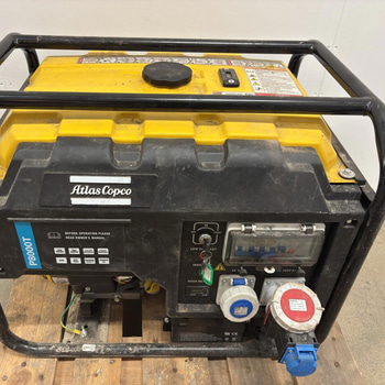 Elverk Atlas Copco P8000T, bensin, 230V
