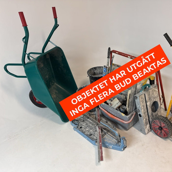 Parti med diverse kakelprodukter